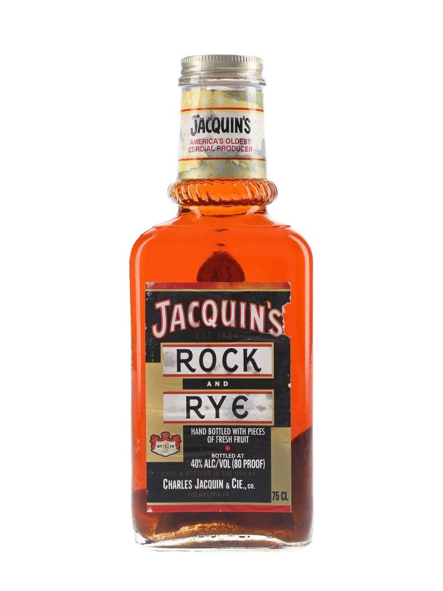 Jacquin S Rock And Rye Lot 62909 Buy Sell American Whiskey Online   56247 0 