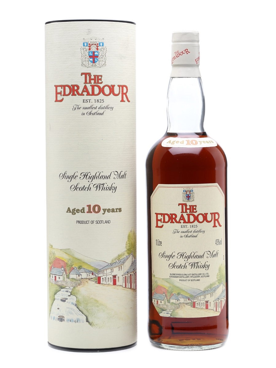 Edradour 10 Years Old Bottled 1980s 100cl
