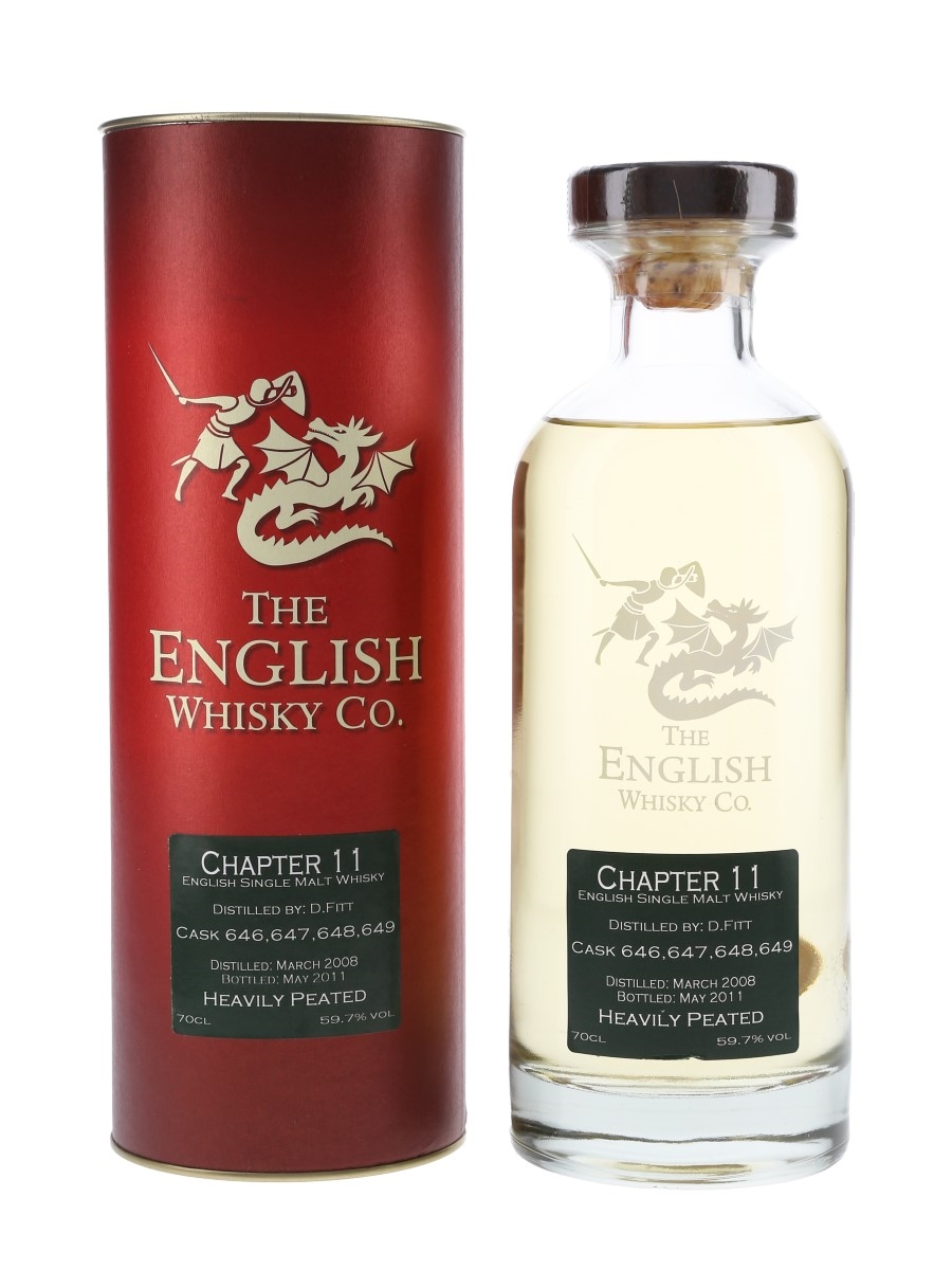 The English Whisky Co. Chapter 11 Bottled 2011 - Heavily Peated 70cl / 59.7%