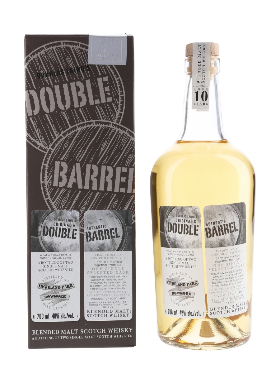 Douglas Laing Double Barrel Bowmore & Highland Park 70cl / 46%