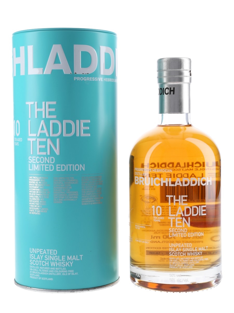 Bruichladdich The Laddie Ten 10 Year Old - Second Limited Edition 70cl / 50%