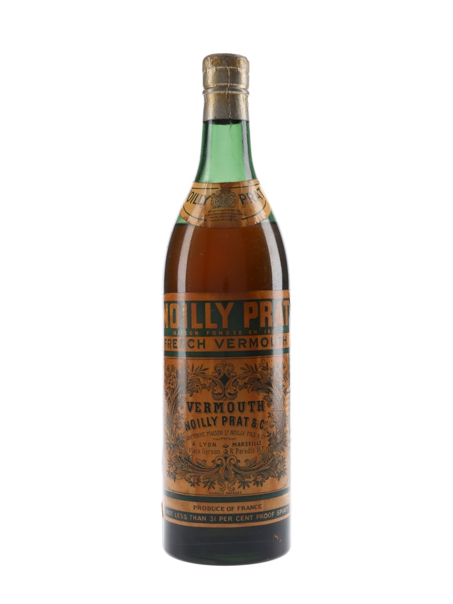 Noilly Prat French Vermouth Bottled 1950s 100cl / 17%