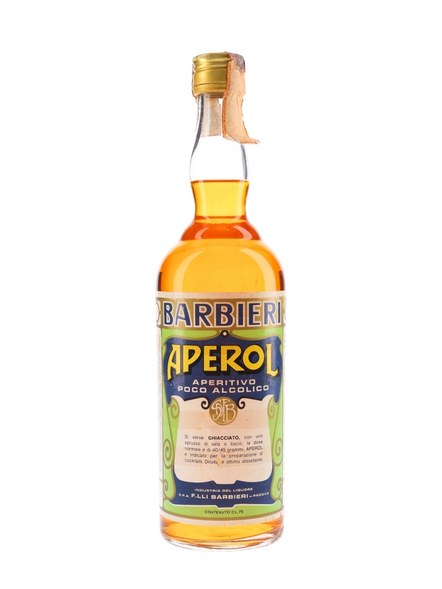 Aperol Barbieri Bottled 1970s 75cl / 11%