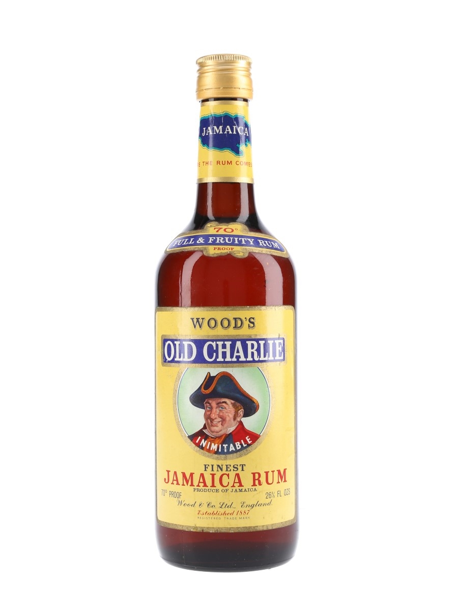 Wood's Old Charlie Jamaica Rum Bottled 1970s 75.7cl / 40%