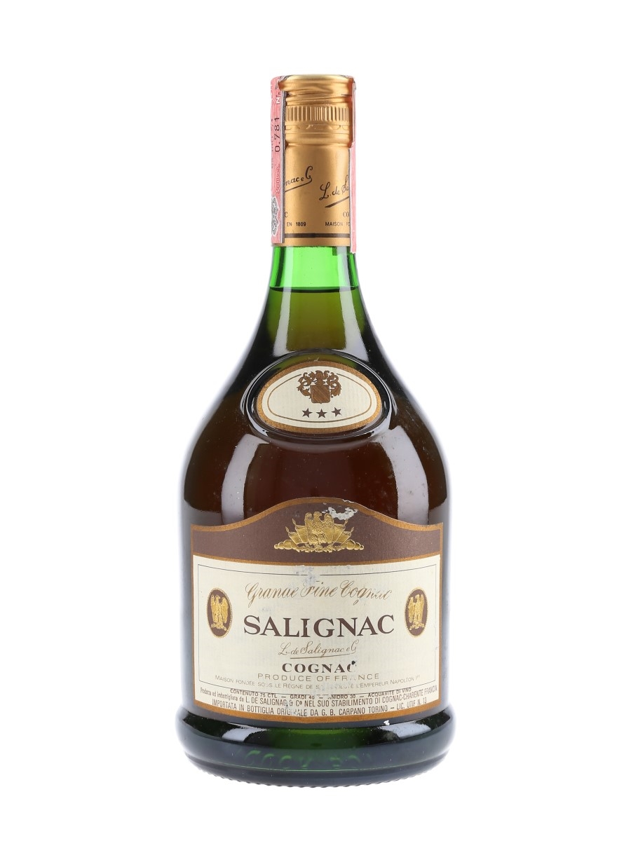 Salignac 3 Star Bottled 1970s-1980s - Carpano 75cl / 40%