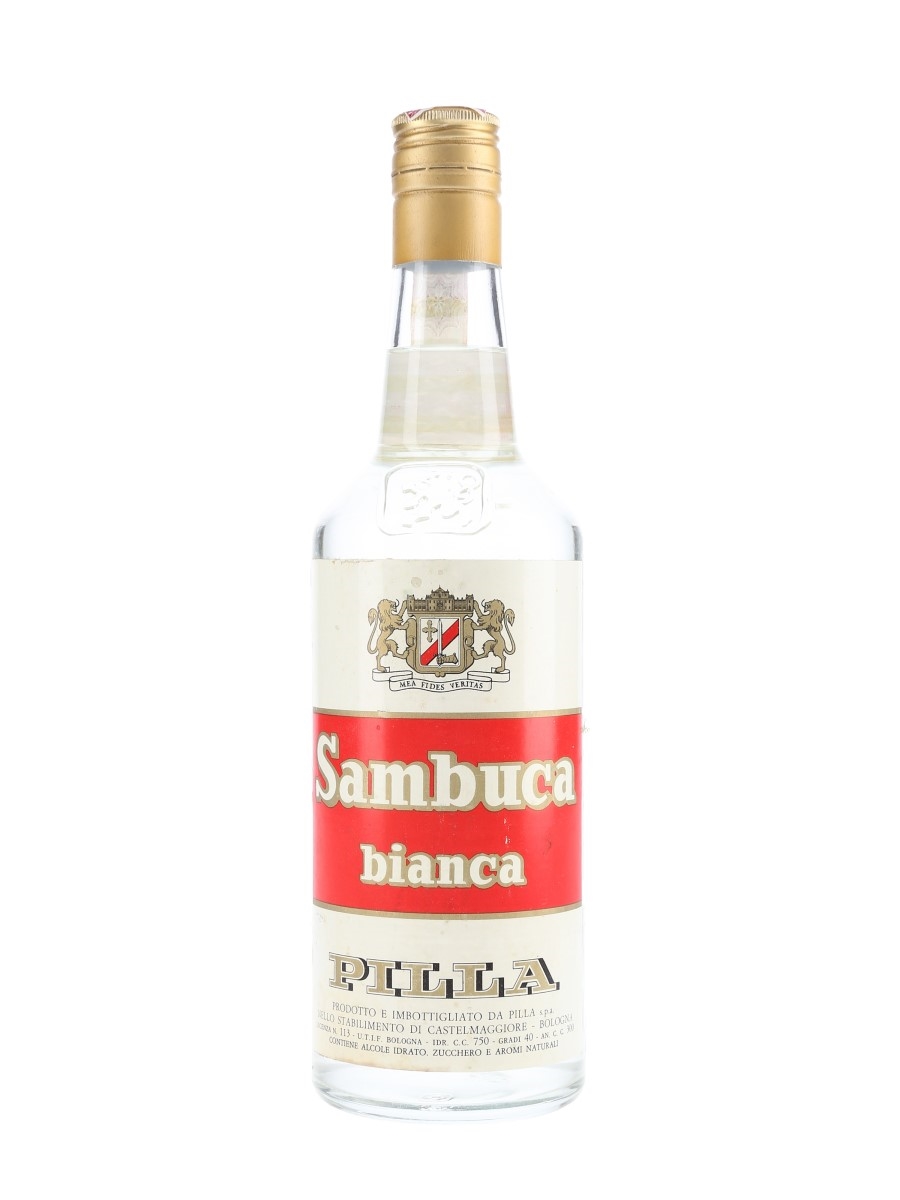 Pilla Sambuca Bianca Bottled 1960s-1970s 75cl / 40%