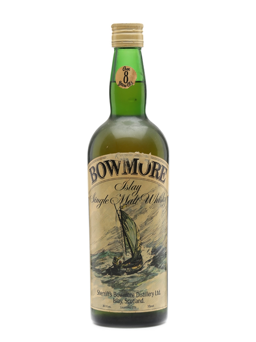 Bowmore Sherriff's 8 Years Old Bottled 1970s 75cl