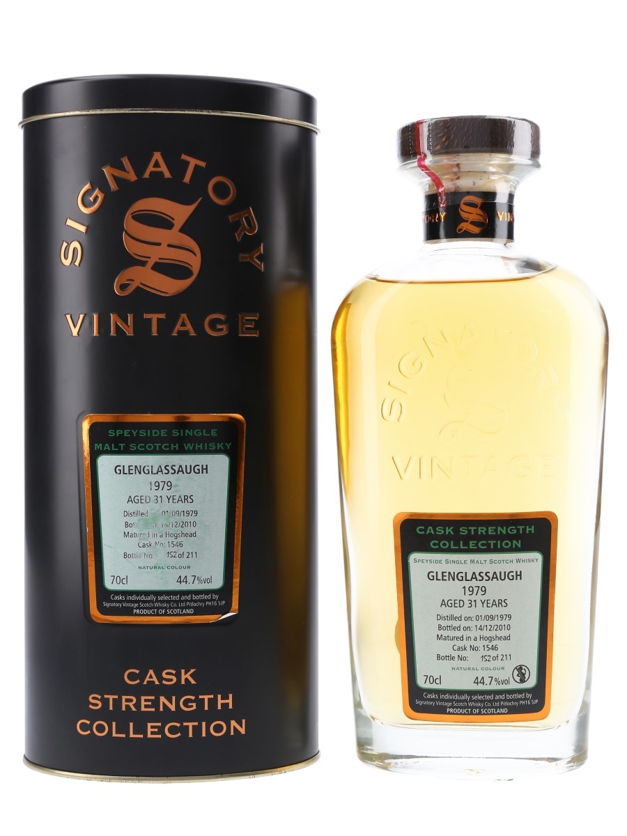 Glenglassaugh 1979 31 Year Old Bottled 2010 - Signatory Vintage 70cl / 44.7%