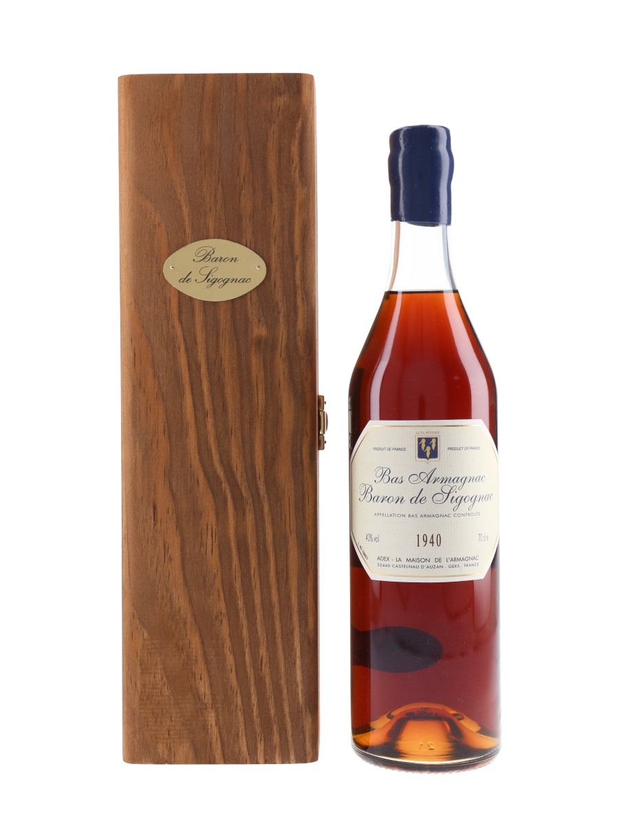 Baron De Sigognac 1940 Bas Armagnac Bottled 2005 70cl / 40%