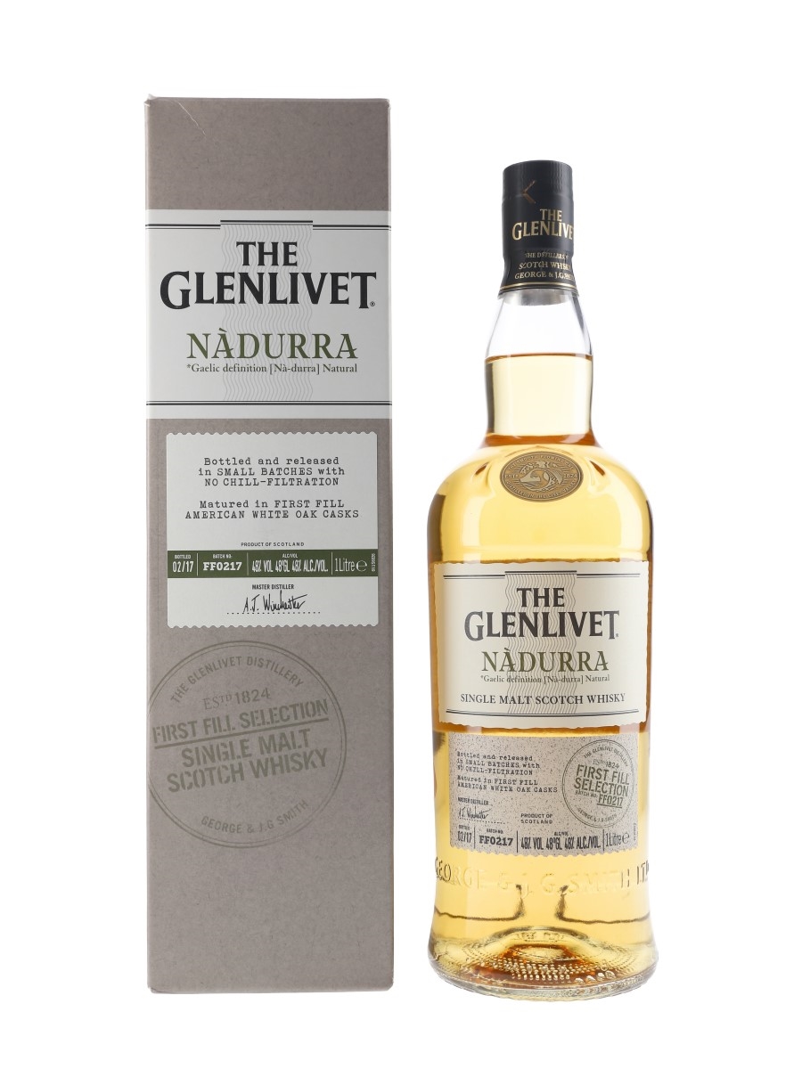 Glenlivet Nadurra First Fill Selection Bottled 2017 - Batch FF0217 100cl / 48%