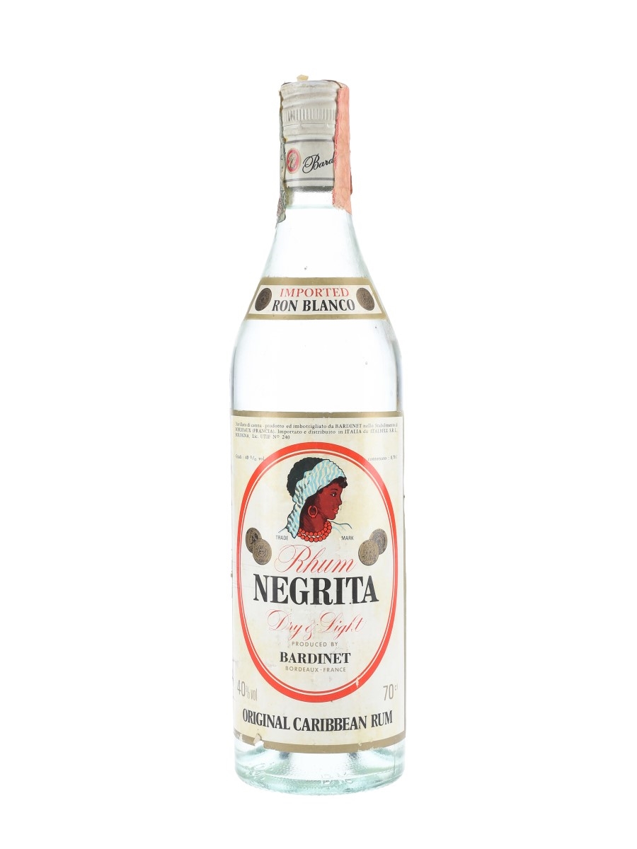 Negrita Dry & Light Caribbean Rhum Bottled 1990s 70cl / 40%