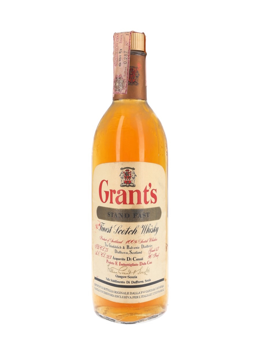 Grant's Standfast Bottled 1960s-1970s 75cl / 43%