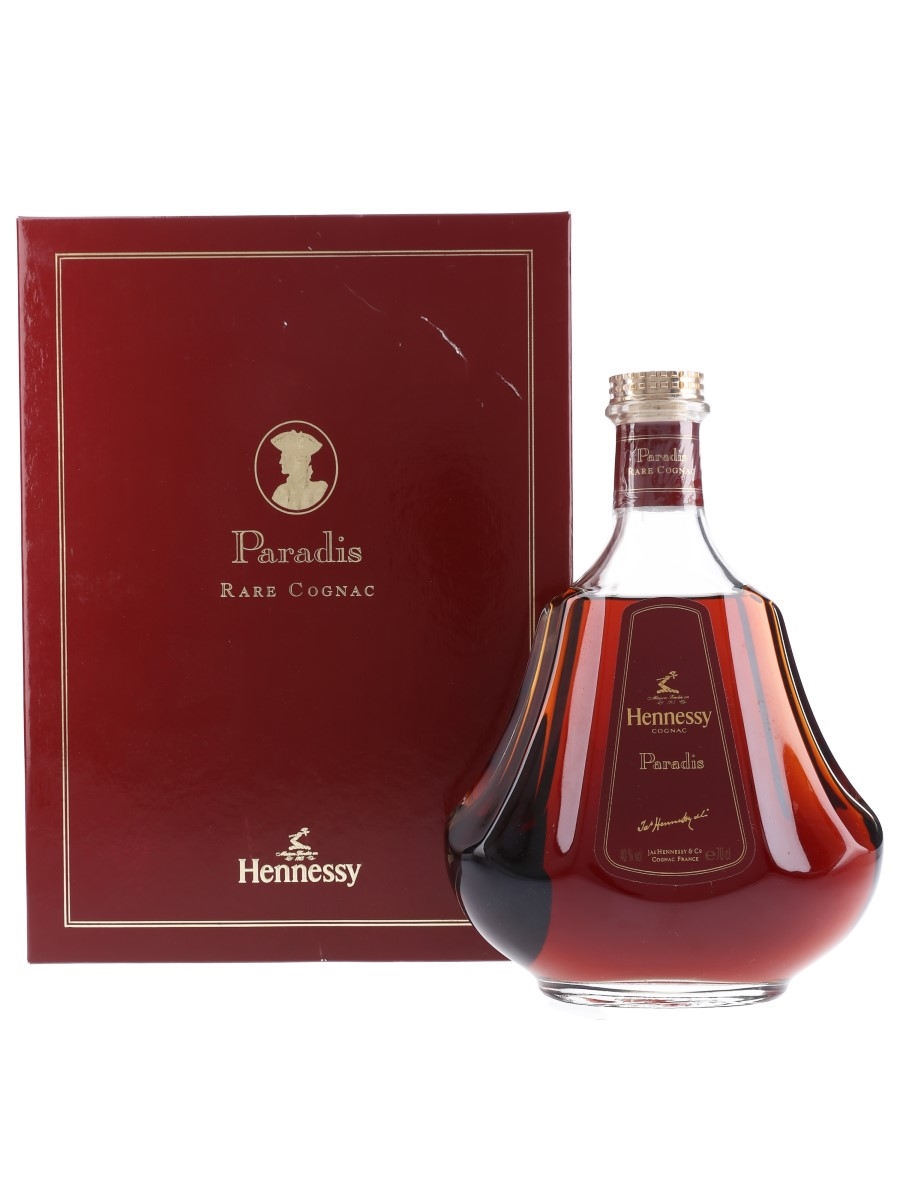 レア】Hennessy PARADIS 700ml 空き瓶 ケース付 - 酒