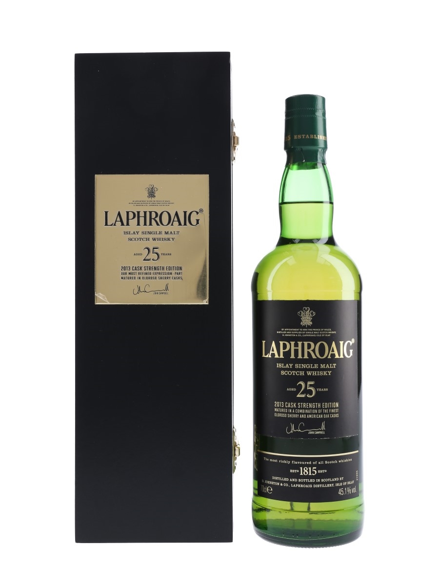 Laphroaig 25 Year Old 2013 Cask Strength Edition 70cl / 45.1%