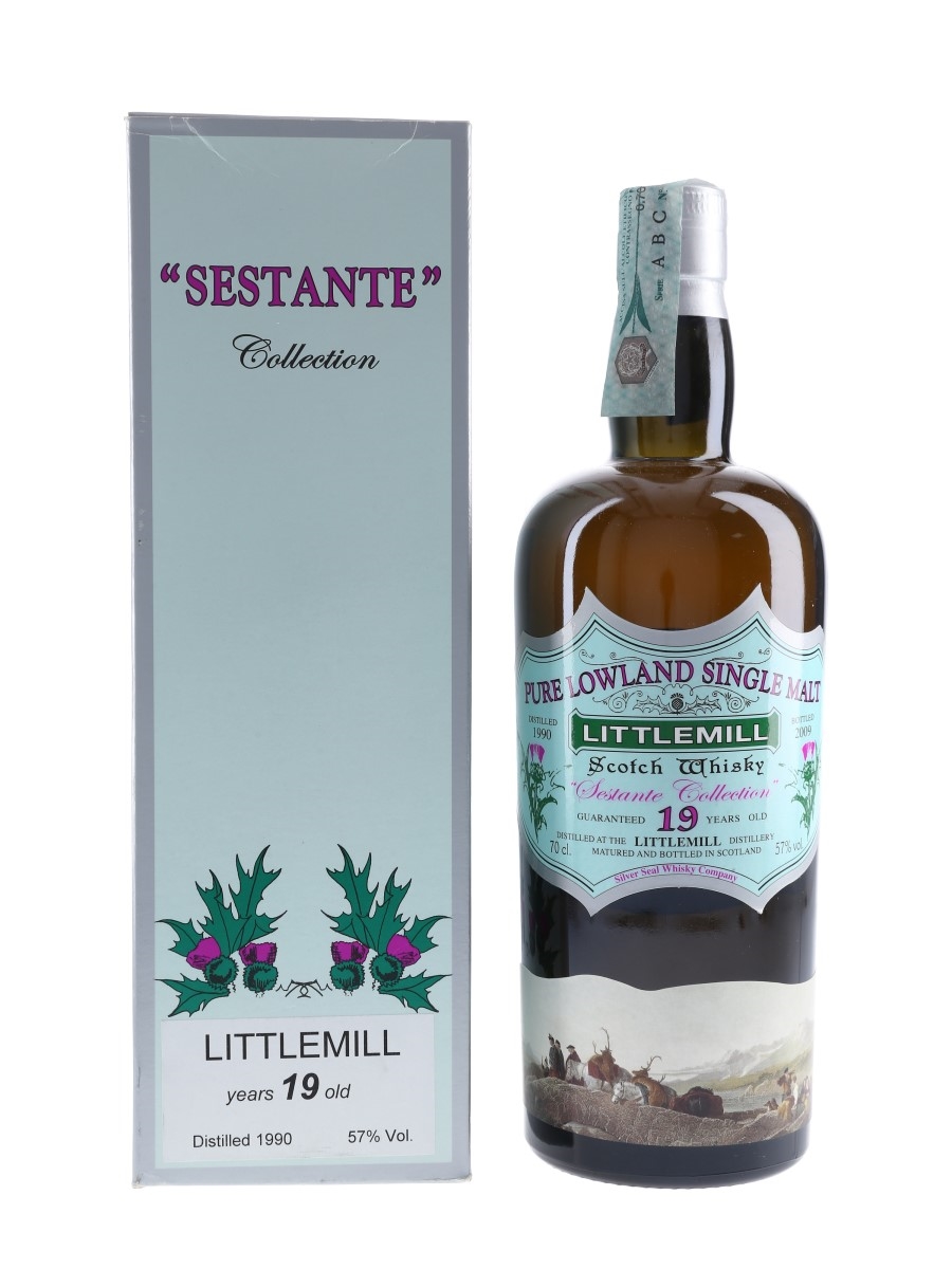 Littlemill 1990 19 Year Old - Silver Seal 70cl / 57%