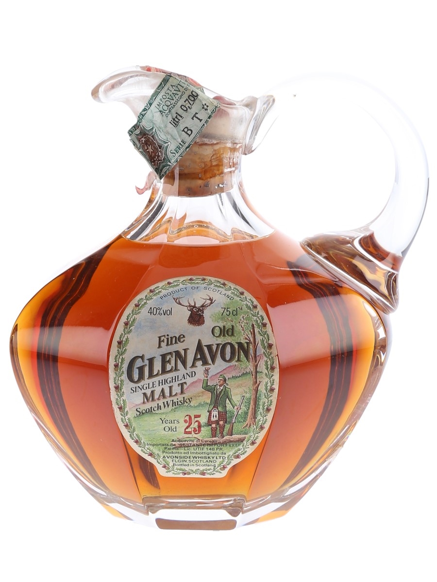 Glen Avon 25 Year Old Bottled 1980s-1990s - Sestante 75cl / 40%