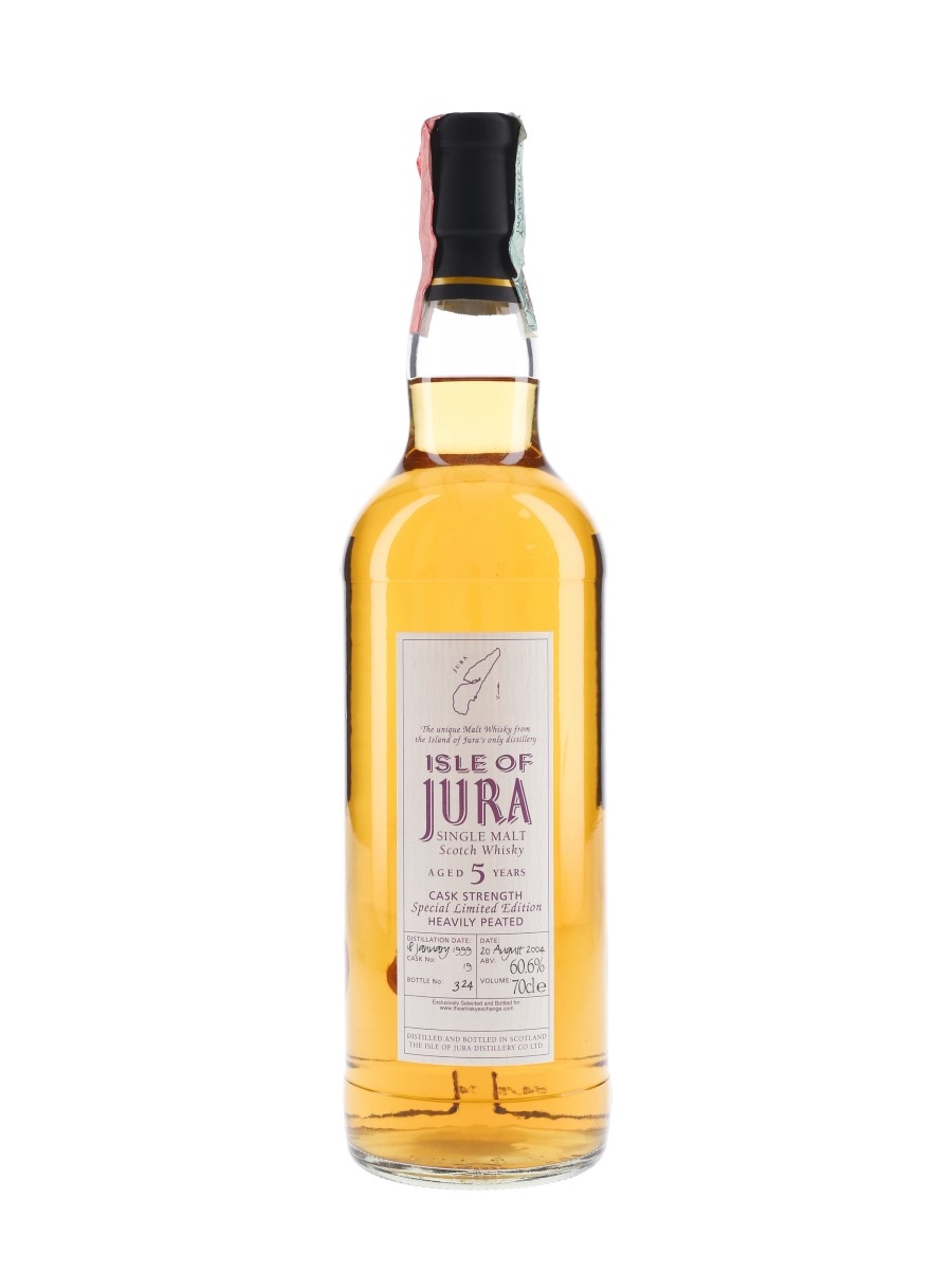 Isle Of Jura 1999 Bottled 2004 - 5 Year Old 70cl / 60.6%