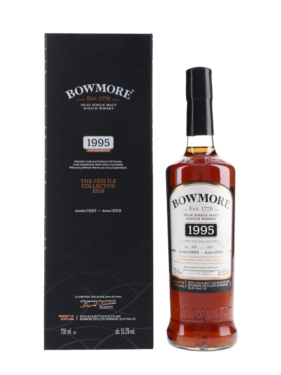 Bowmore 1995 Distillery Exclusive 23 Year Old - Feis Ile Collection 2019 70cl / 55.2%