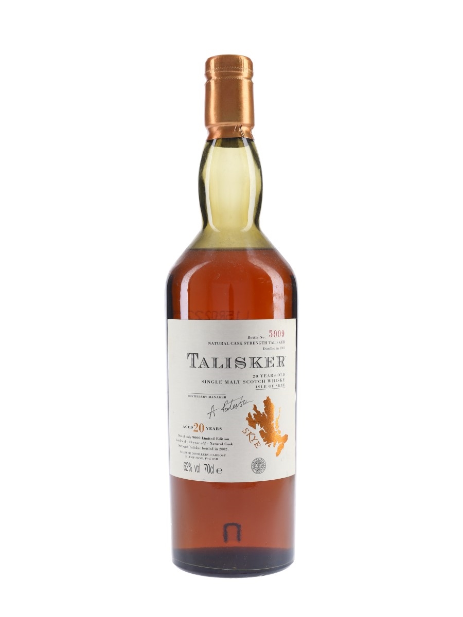 Talisker 20 Year Old Bottled 2002 70cl / 62%