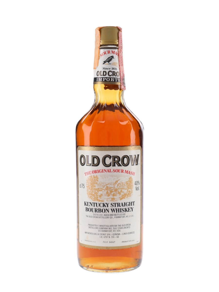 Old Crow Bottled 1980s - Spirit 75cl / 40%