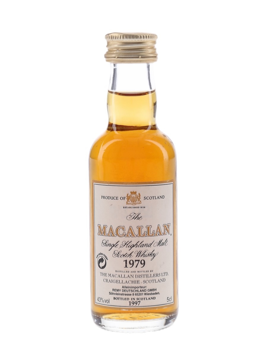 Macallan 1979 Bottled 1997 - Remy Deutschland 5cl / 43%