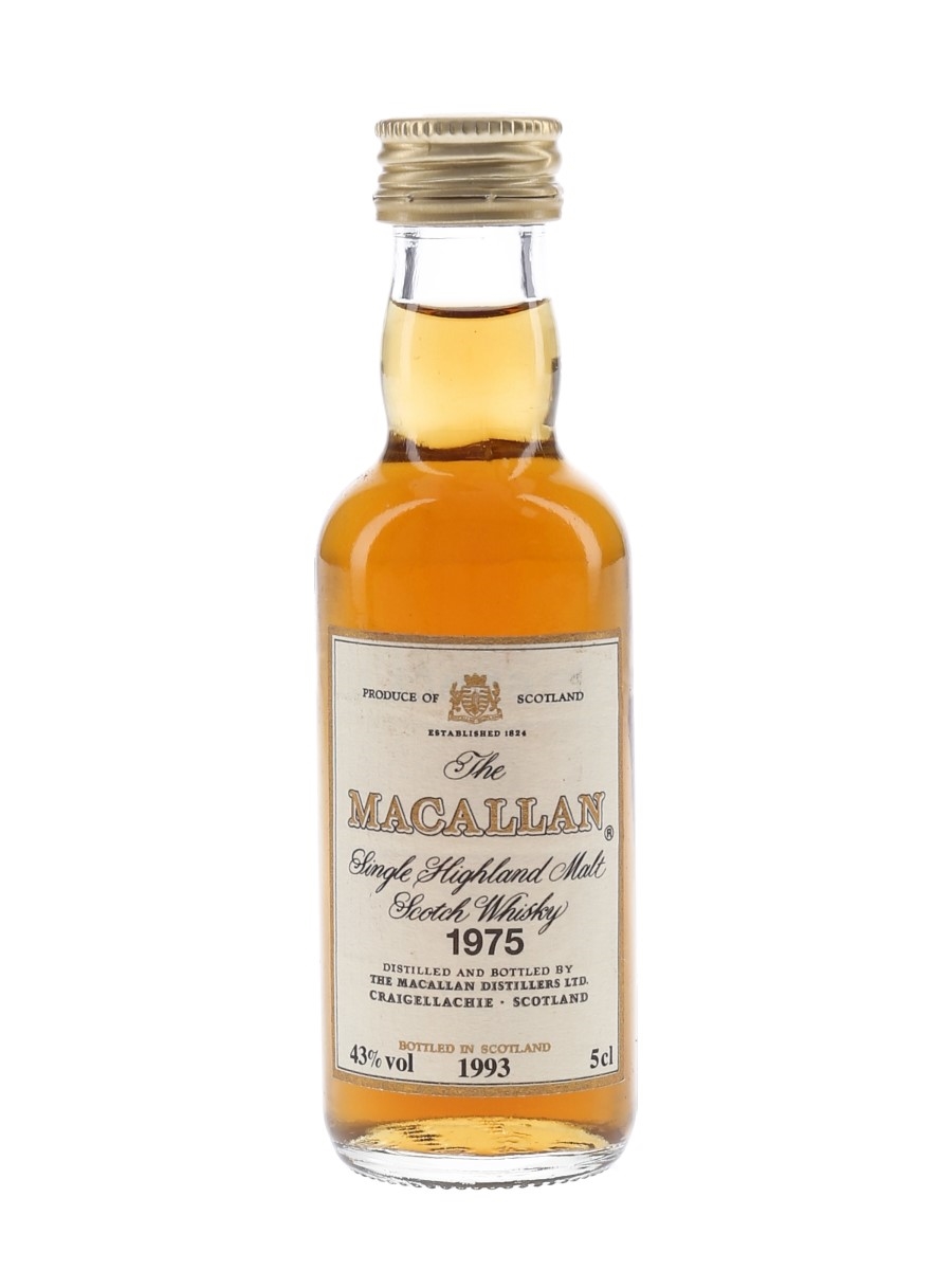Macallan 1975 Bottled 1993 5cl / 43%