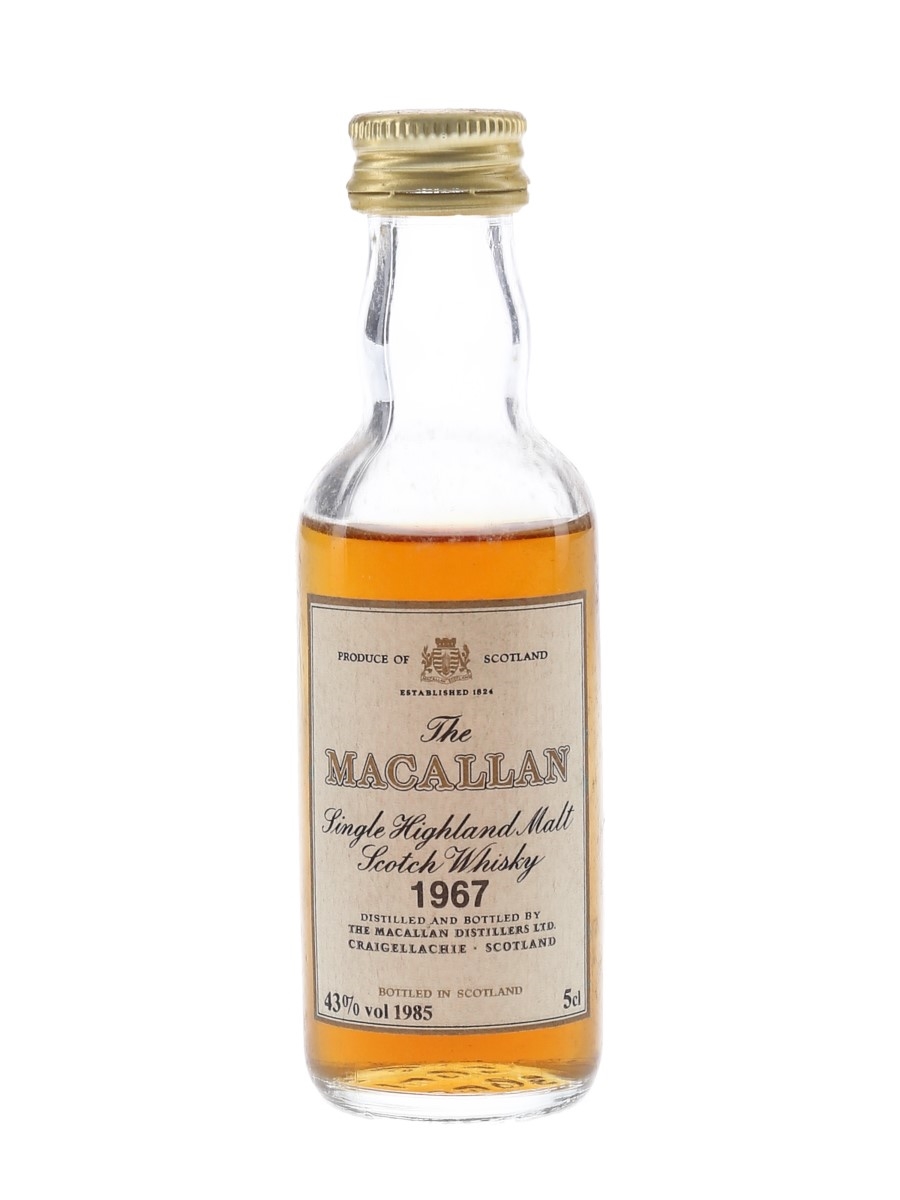 Macallan 1967 Bottled 1985 5cl / 43%