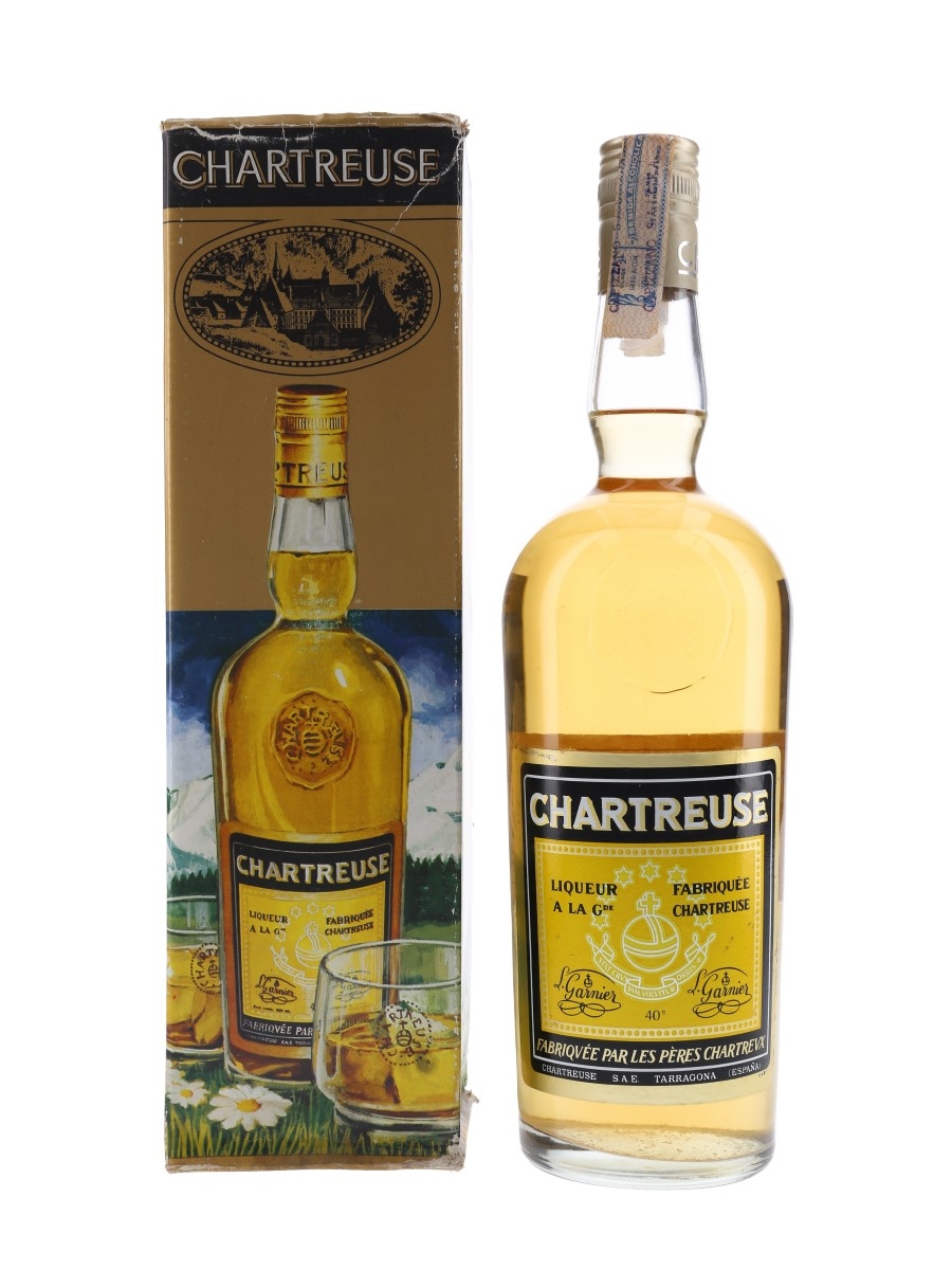 Chartreuse Yellow Bottled 1970s - Tarragona 75cl / 40%