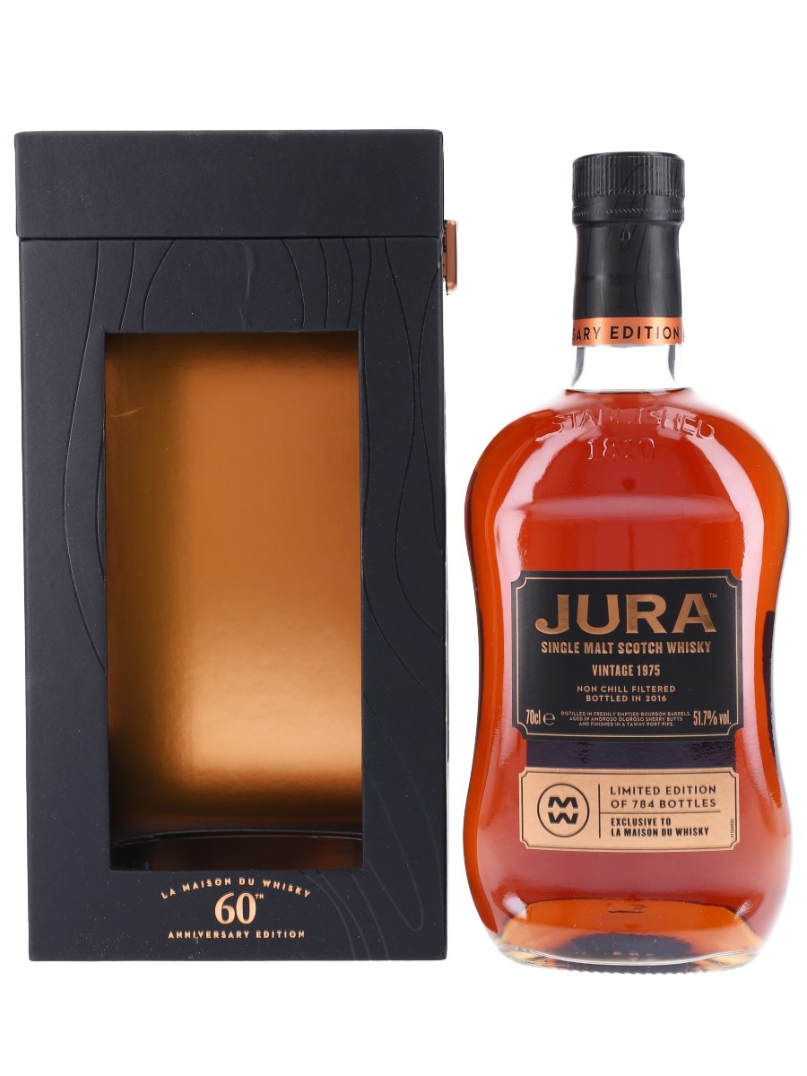Jura 1975 Bottled 2016 - La Maison Du Whisky 60th Anniversary 70cl / 51.7%
