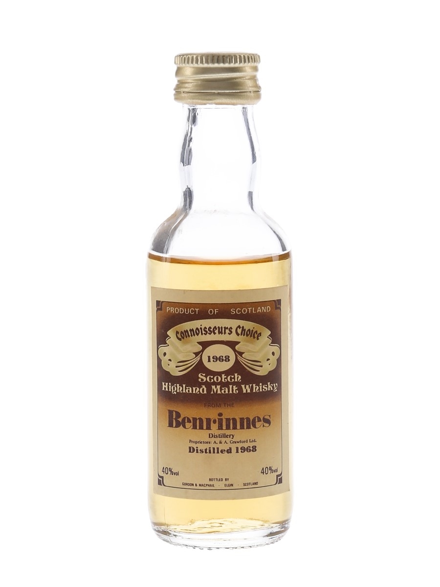 Benrinnes 1968 Bottled 1980s - Connoisseurs Choice 5cl / 40%