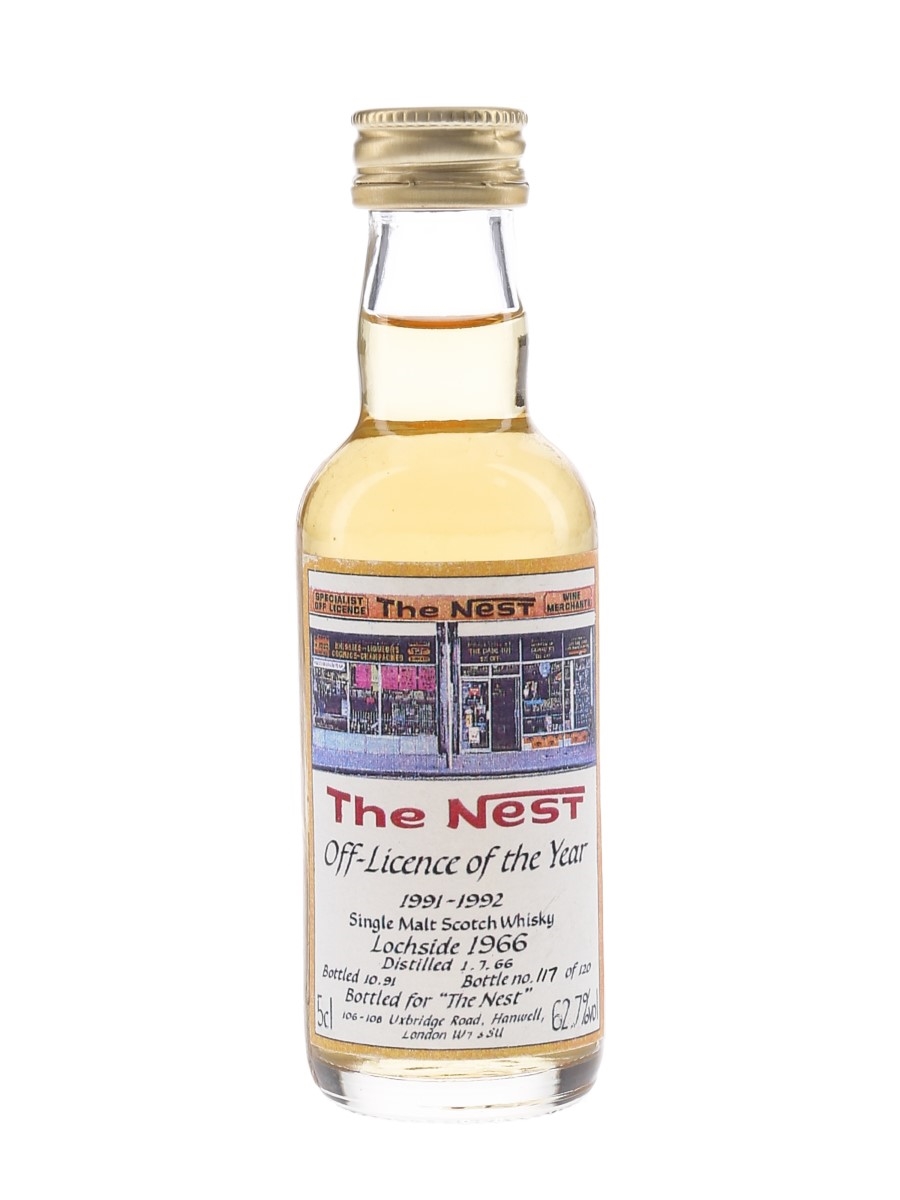 Lochside 1966 Bottled 1991 - The Nest 5cl / 62.7%