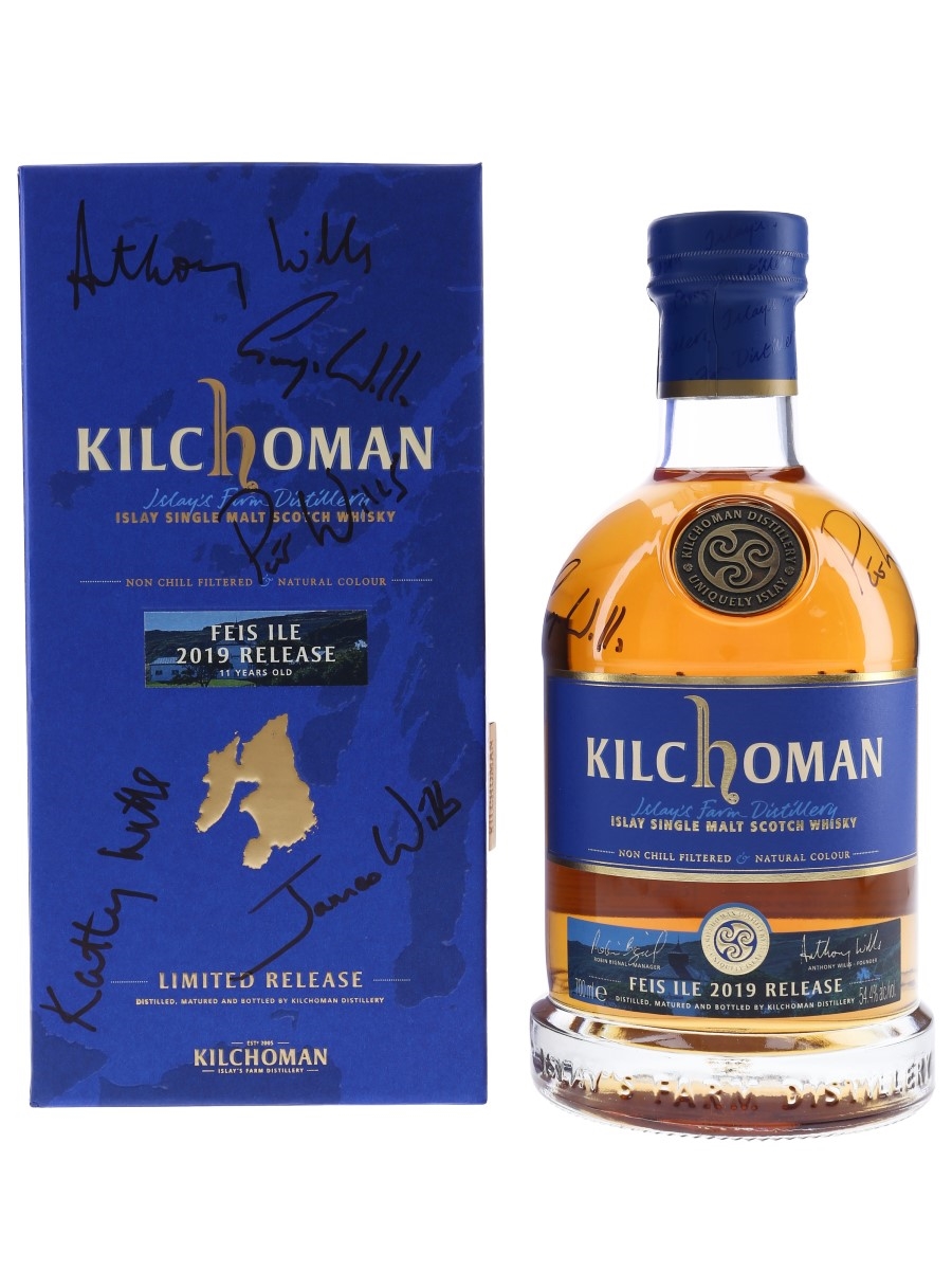 Kilchoman 11 Year Old Feis Ile 2019 - Signed Bottle 70cl / 54.4%