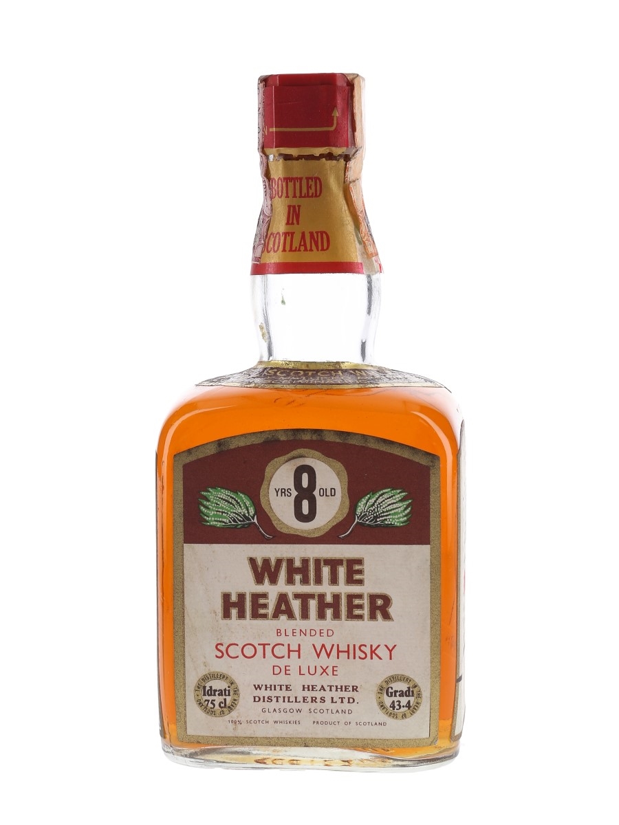 White Heather 8 Year Old Bottled 1970s - Rinaldi 75cl / 43.4%