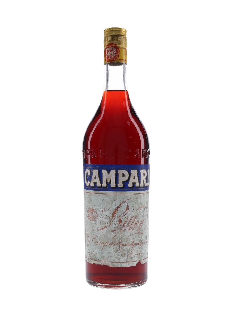 Campari Bitter Bottled 1960s-1970s 100cl / 25%