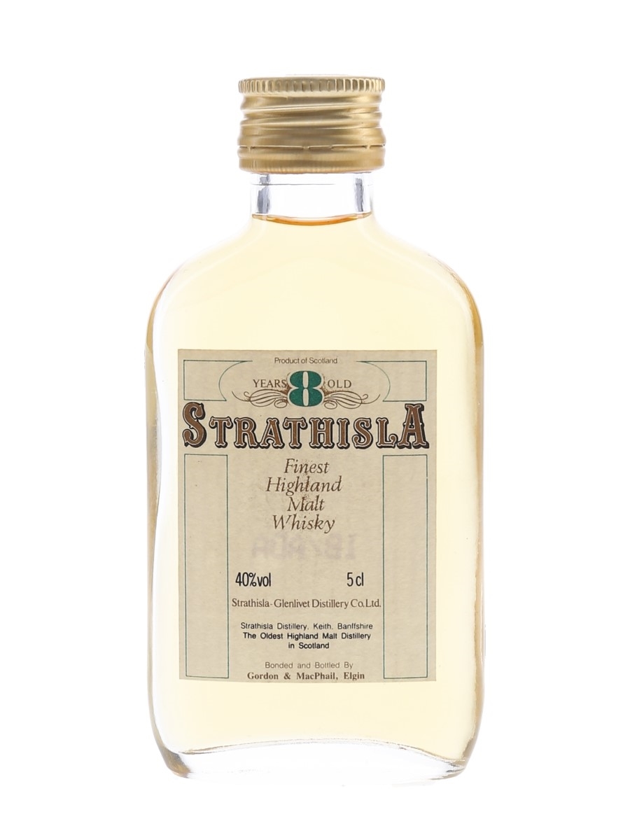 Strathisla 8 Year Old Bottled 1990s - Gordon & MacPhail 5cl / 40%