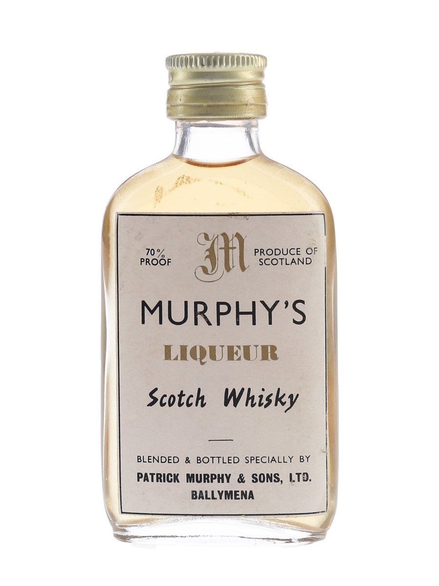 Murphy's Liqueur Scotch Whisky Bottled 1960s 5cl / 40%
