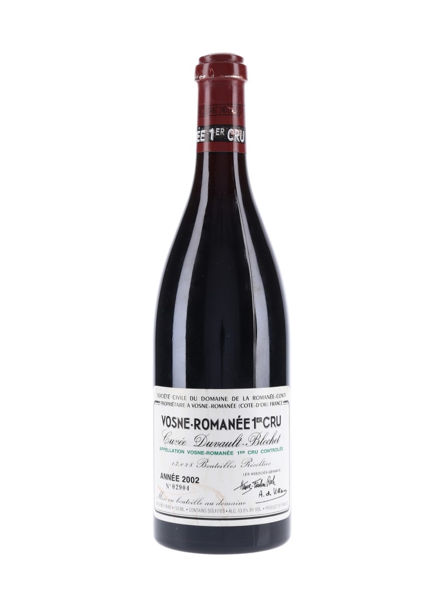 Vosne Romanee 2002 DRC - Lot 60094 - Buy/Sell Burgundy Wine (Red) Online