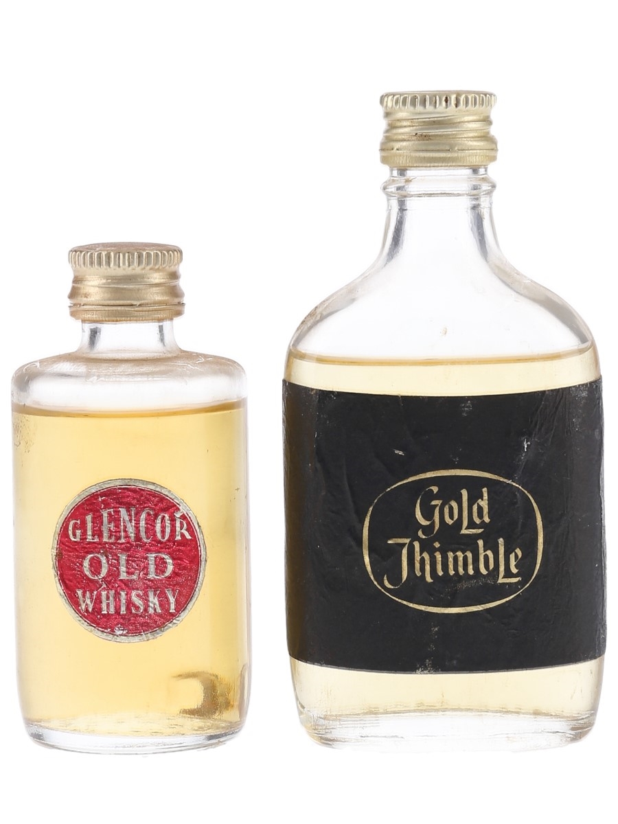 Glencor & Gold Thimble  2 x 5cl