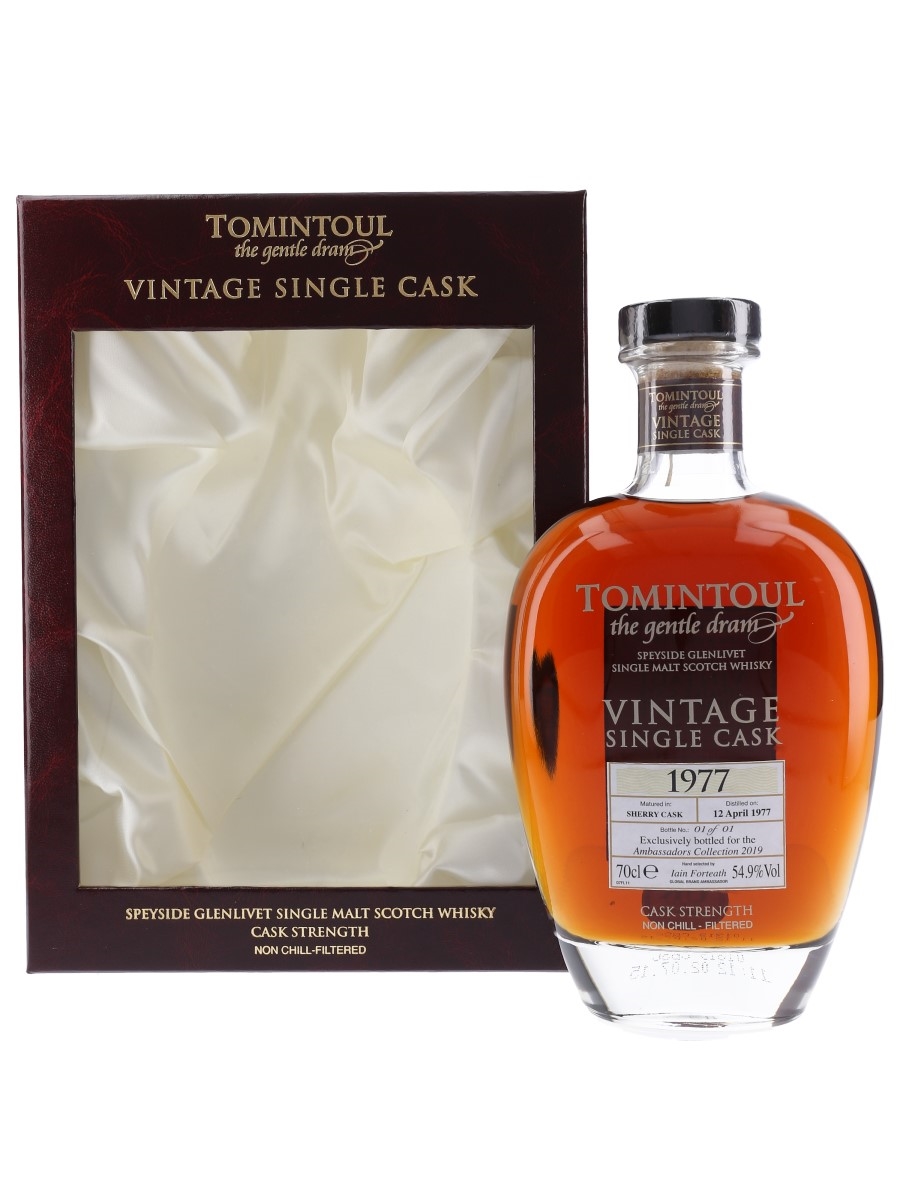 Tomintoul 1977 - Bottle 1 Of 1 Bottled 2015 70cl / 54.9%