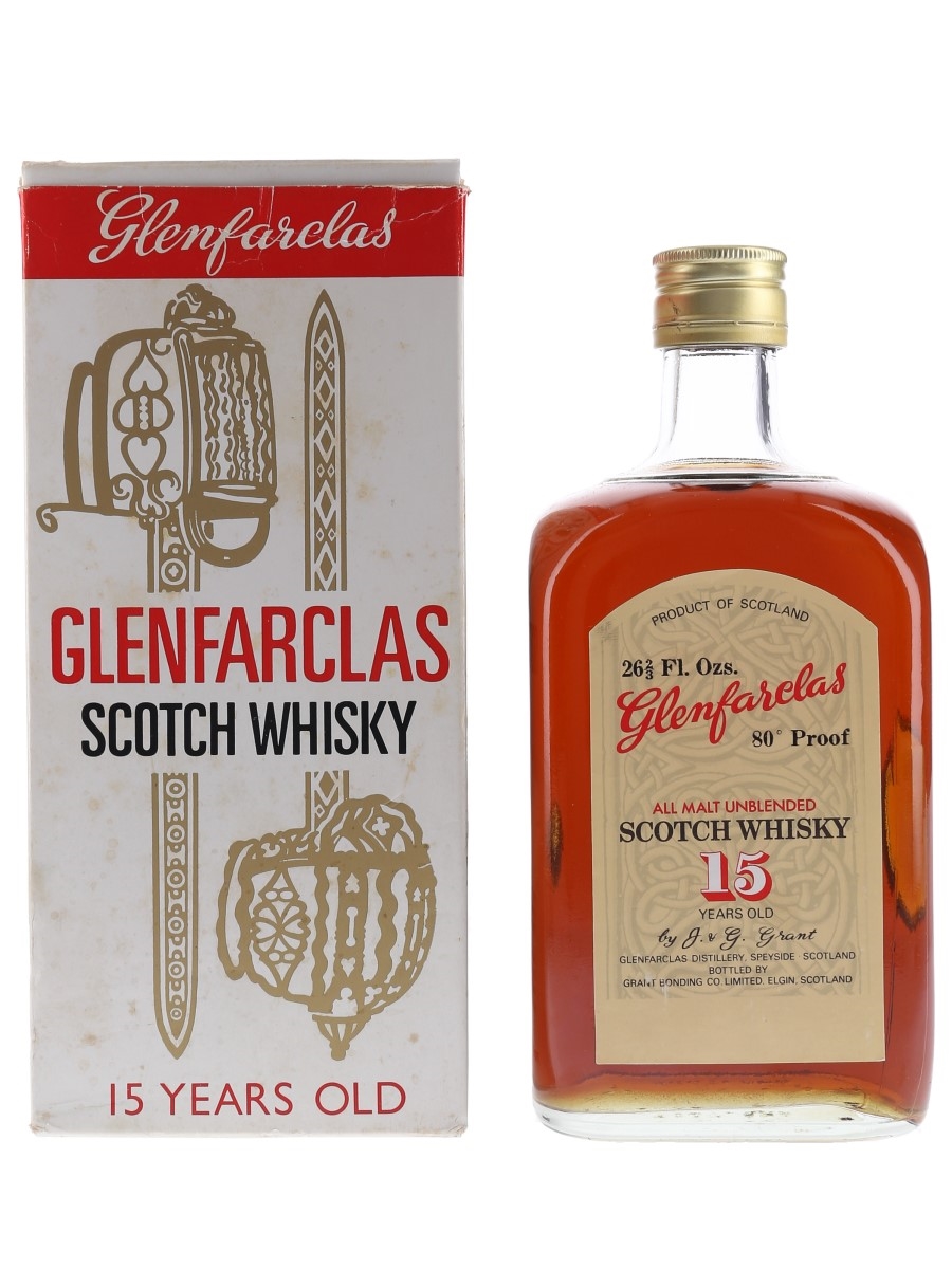 Glenfarclas 15 Year Old Bottled 1970s 75cl / 46%