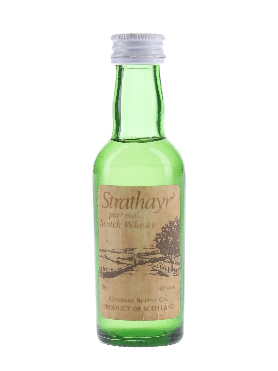 Strathayr Pure Malt Bottled 1980s-1990s 5cl / 40%