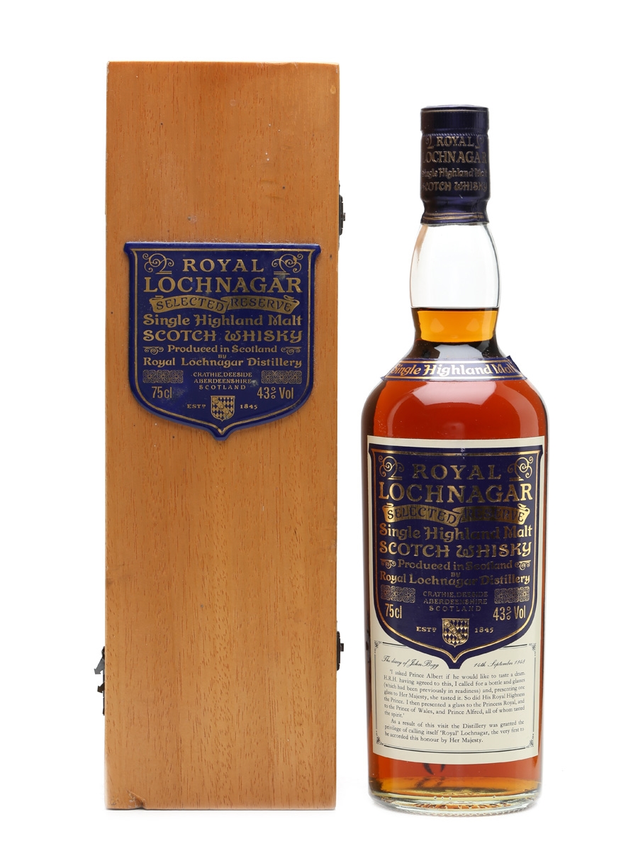 Royal Lochnagar Selected Reserve Bottled 1980s 75cl