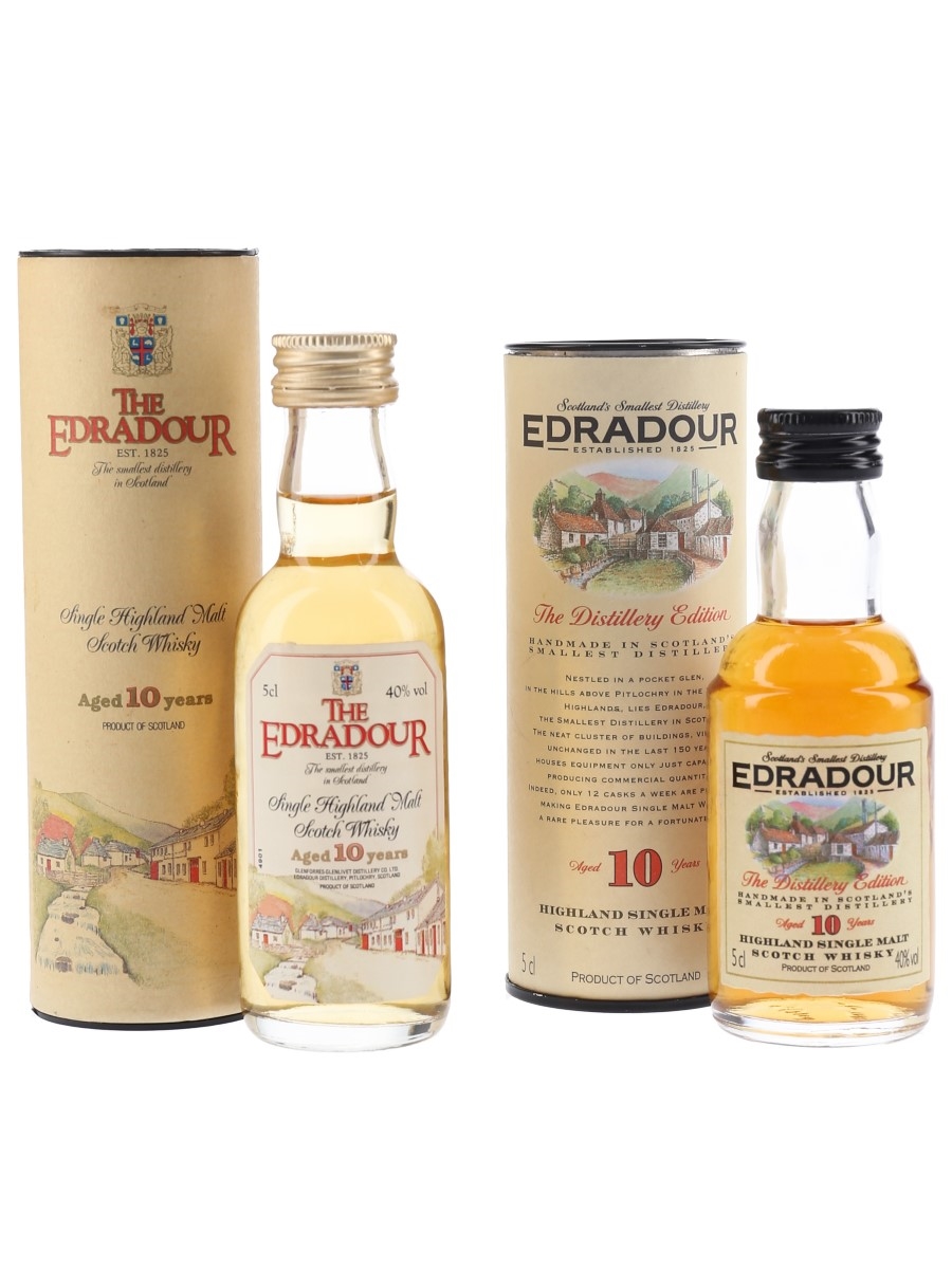 Edradour 10 Year Old  2 x 5cl / 40%