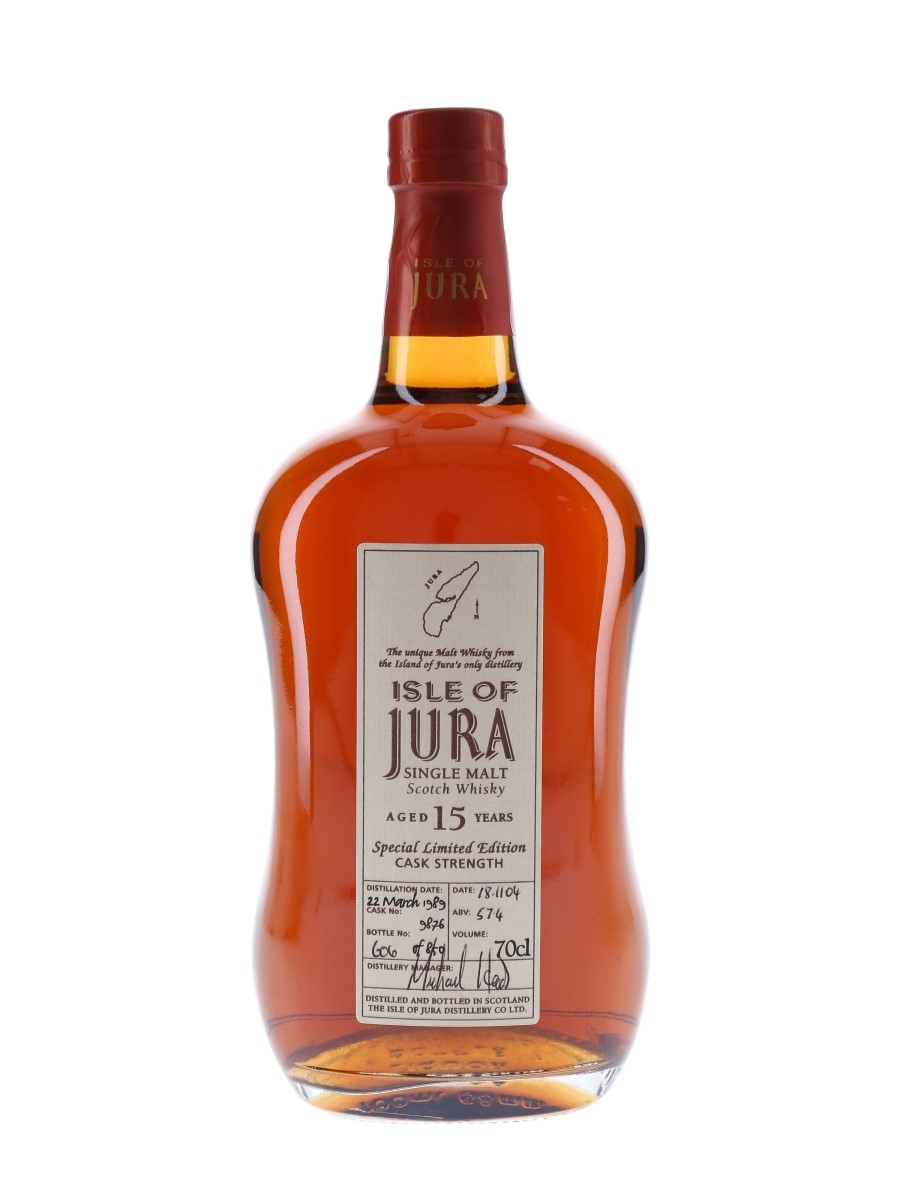 Isle Of Jura 1989 15 Year Old Bottled 2004 70cl / 57.4%