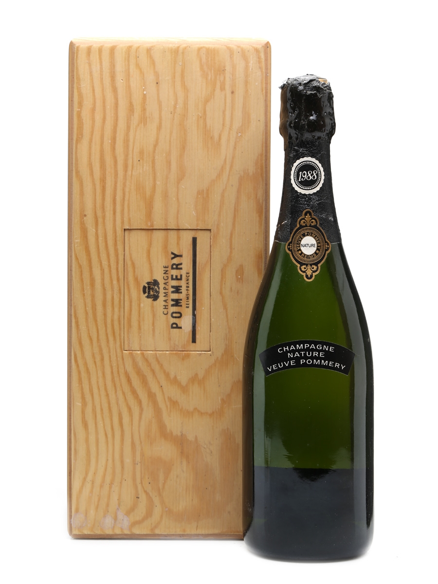 Nature Veuve Pommery 1988 Champagne 75cl