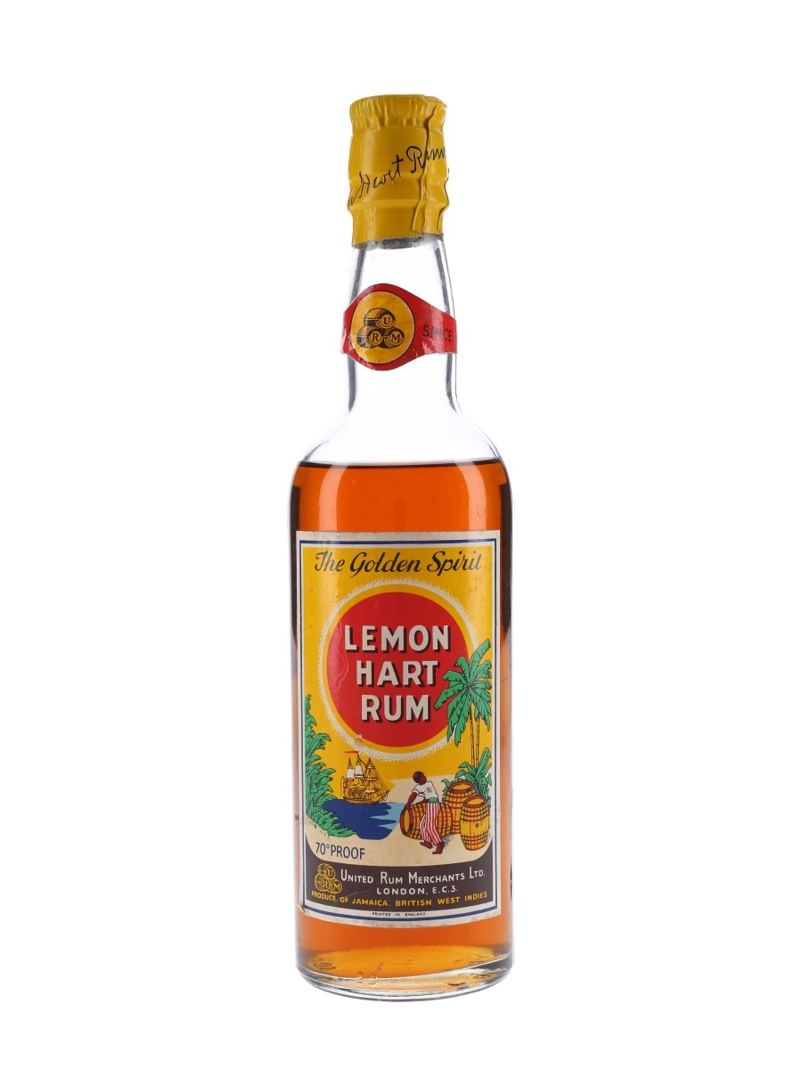 Lemon Hart Golden Jamaica Rum Bottled 1950s 50cl / 40%