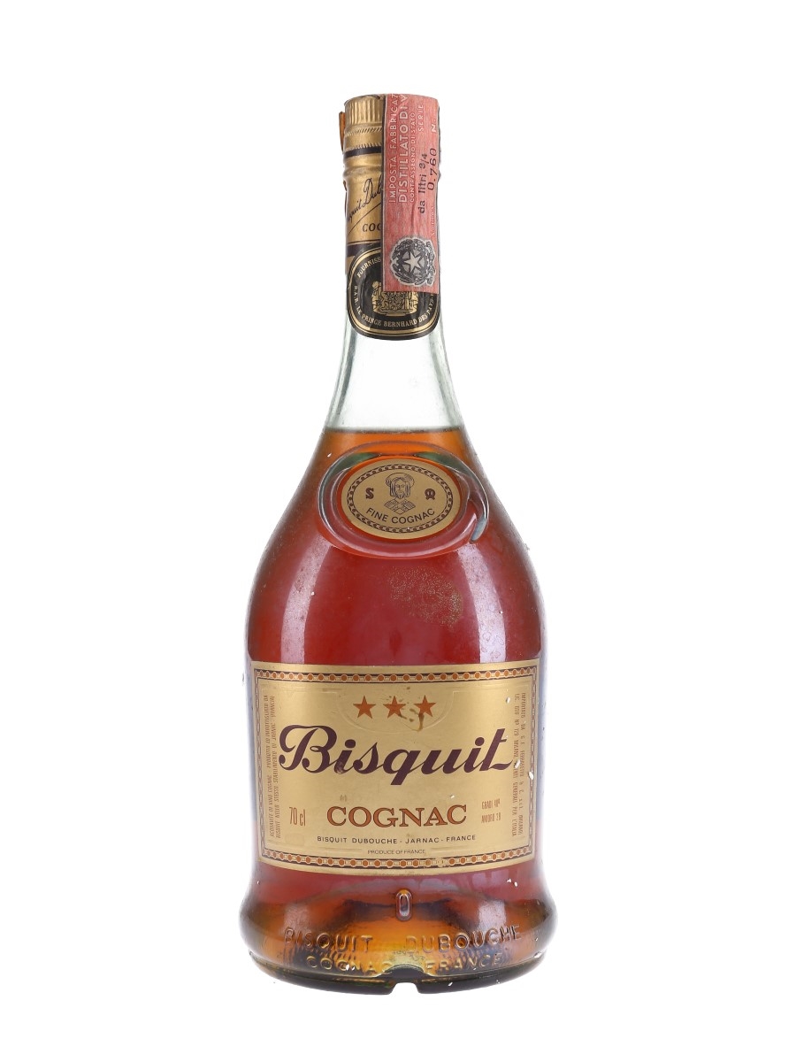 Bisquit 3 Star Bottled 1970s - Ferraretto 70cl / 40%