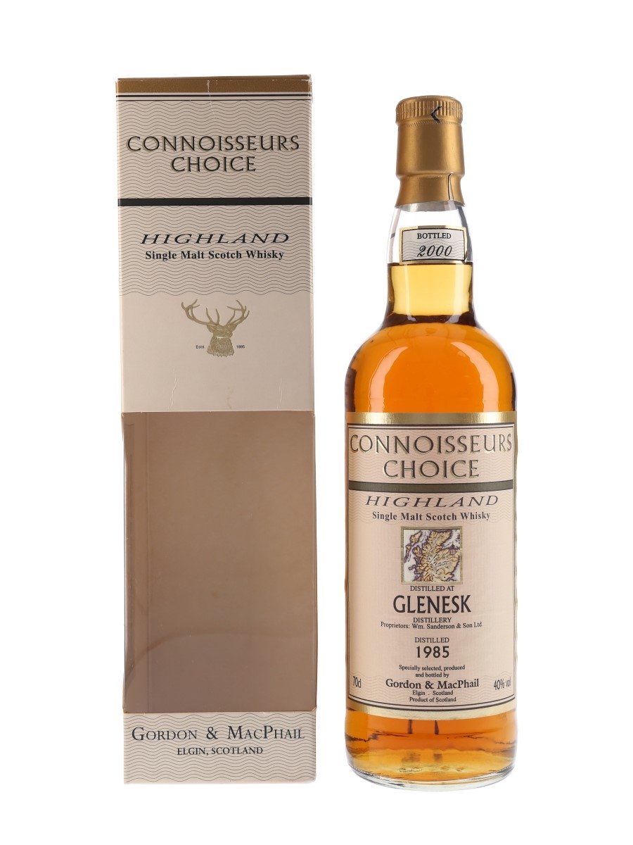 Glenesk 1985 Bottled 2000 - Gordon & MacPhail 70cl / 40%