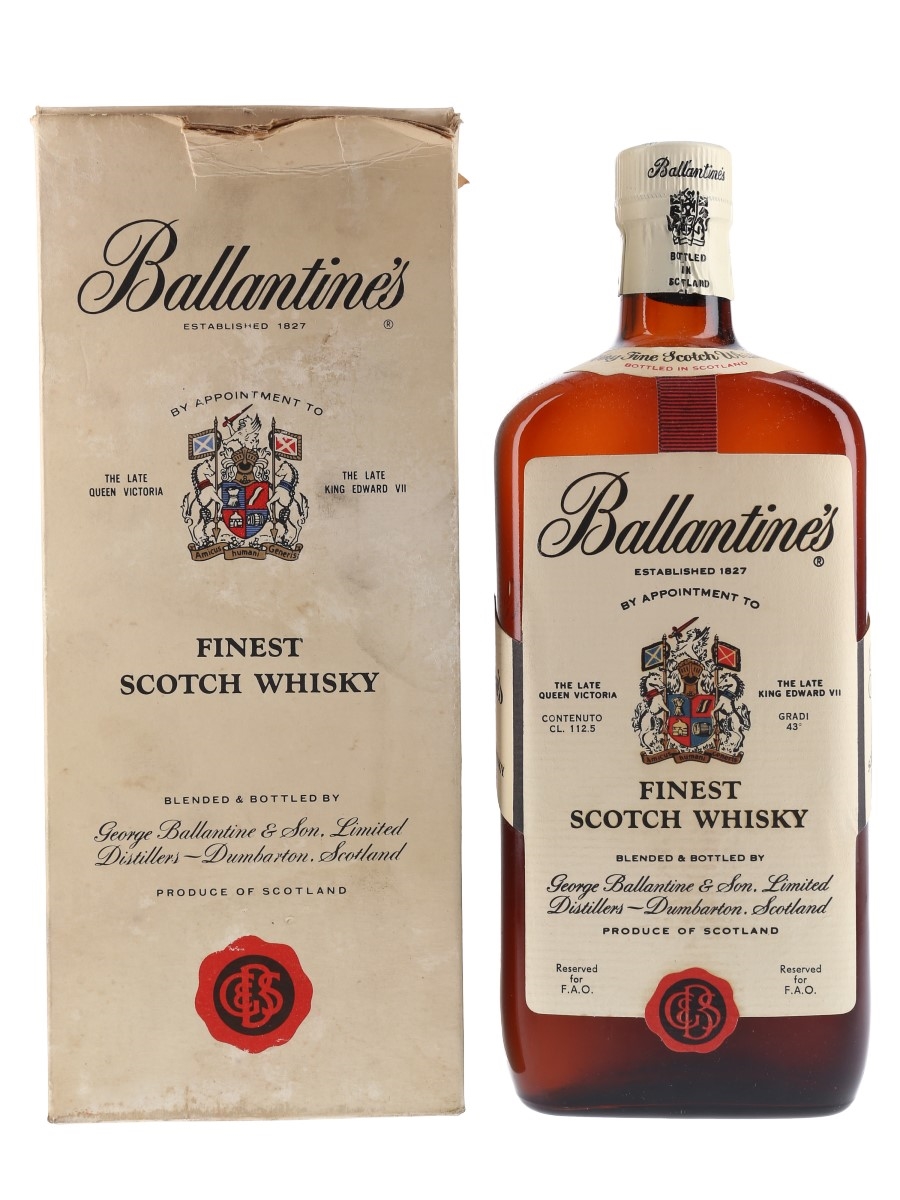 Ballantine's Finest Scotch Whisky George Ballantine & Son - buy online