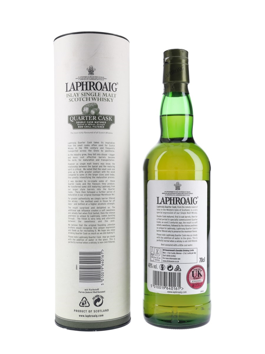 Laphroaig Quarter Whisky Buy/Sell Online - 60618 Islay Lot - Cask